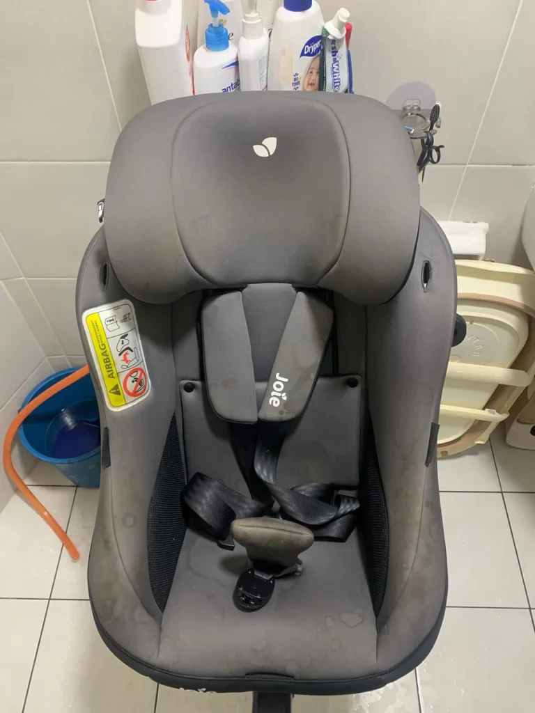 Baby car seat sebelum cucian