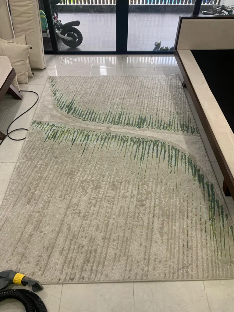 Karpet sebelum cucian