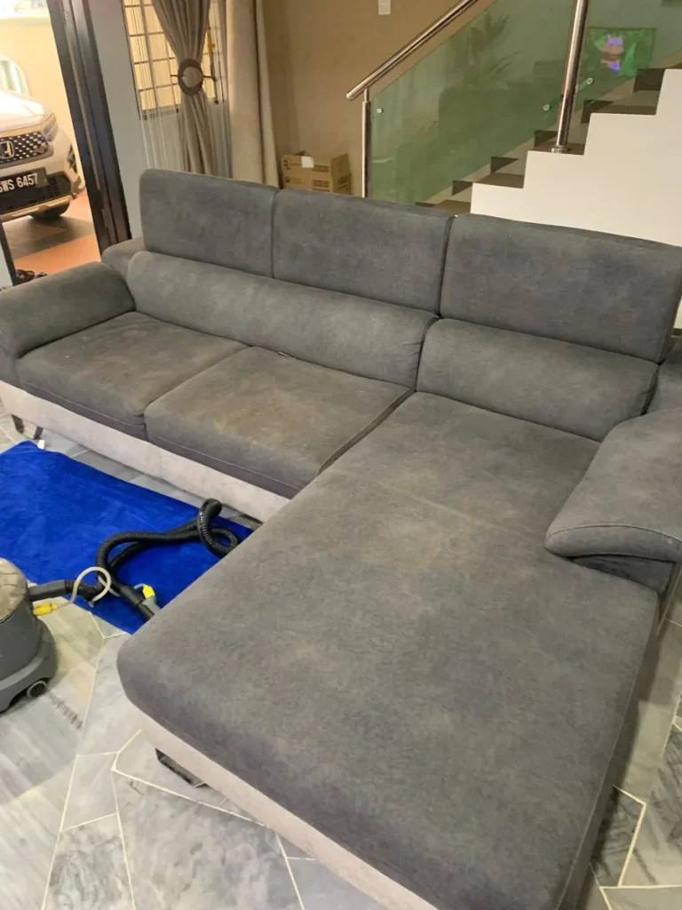 Sofa fabrik sebelum cucian